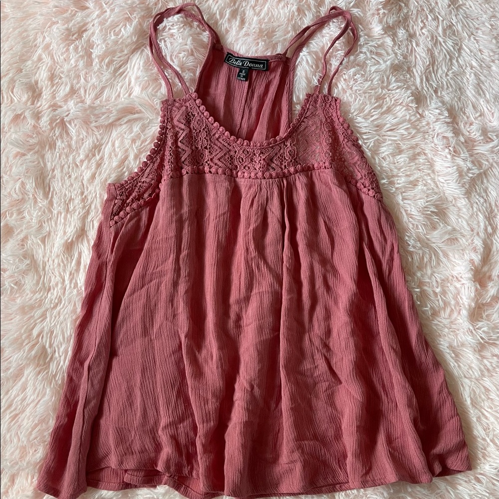 Mauve blouse
